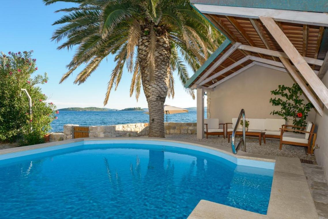 Luxury Beachfront Villa Mare With Private Pool At The Beach Orebic - Peljesac Extérieur photo