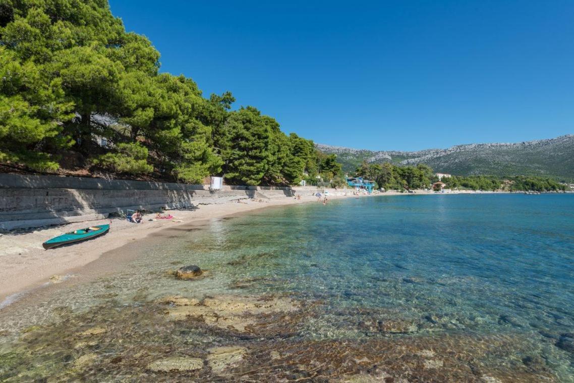 Luxury Beachfront Villa Mare With Private Pool At The Beach Orebic - Peljesac Extérieur photo