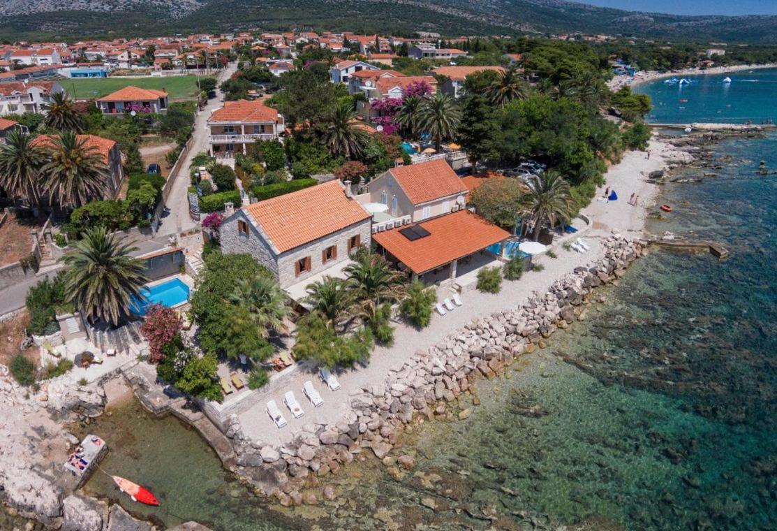 Luxury Beachfront Villa Mare With Private Pool At The Beach Orebic - Peljesac Extérieur photo