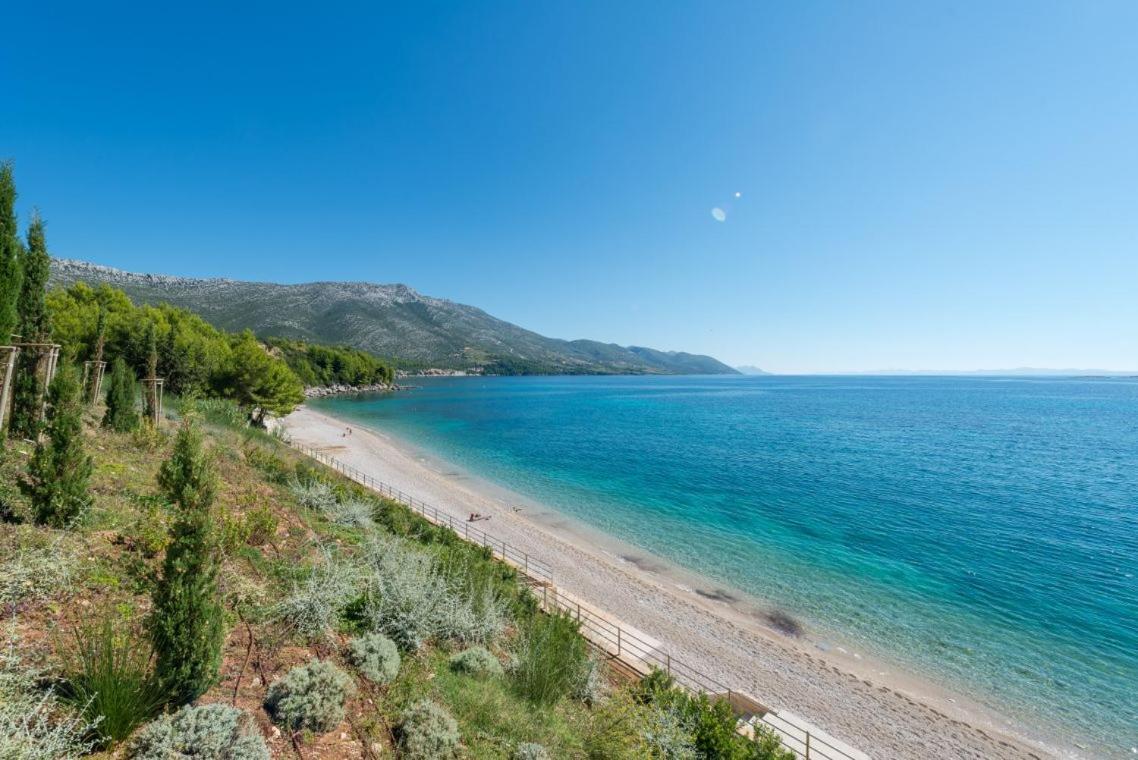 Luxury Beachfront Villa Mare With Private Pool At The Beach Orebic - Peljesac Extérieur photo