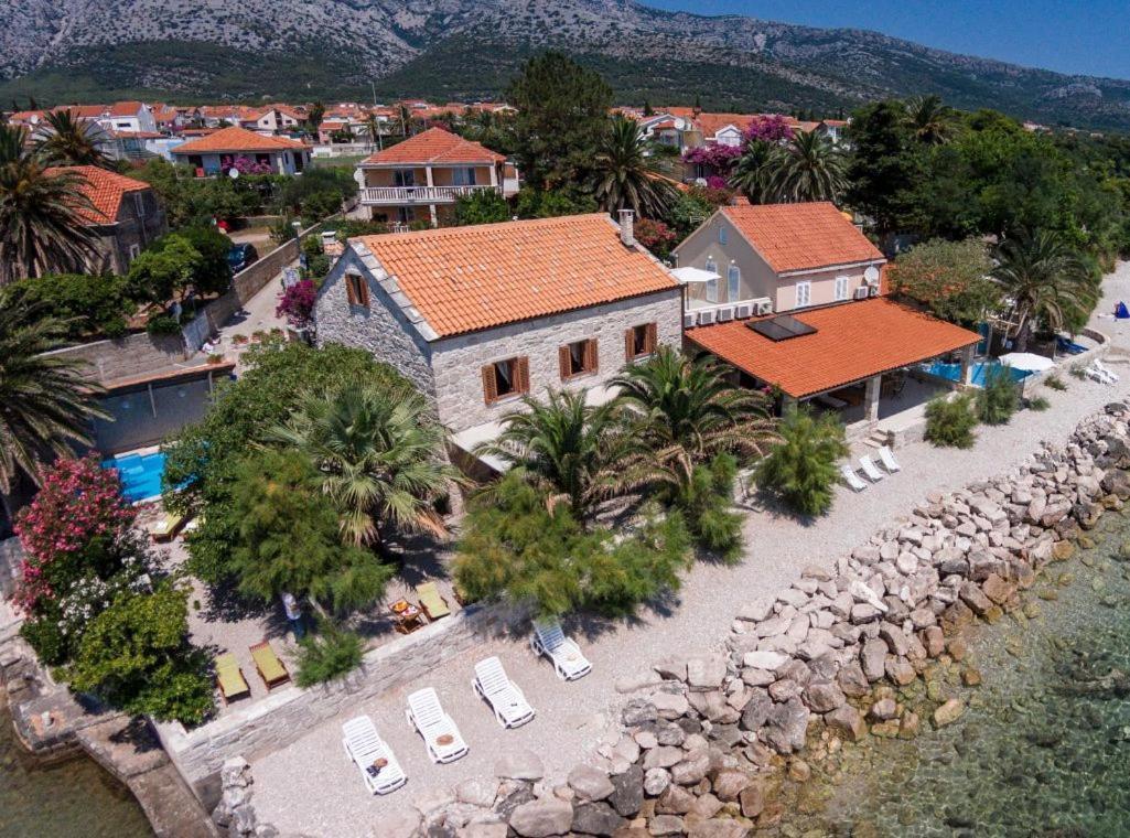 Luxury Beachfront Villa Mare With Private Pool At The Beach Orebic - Peljesac Extérieur photo