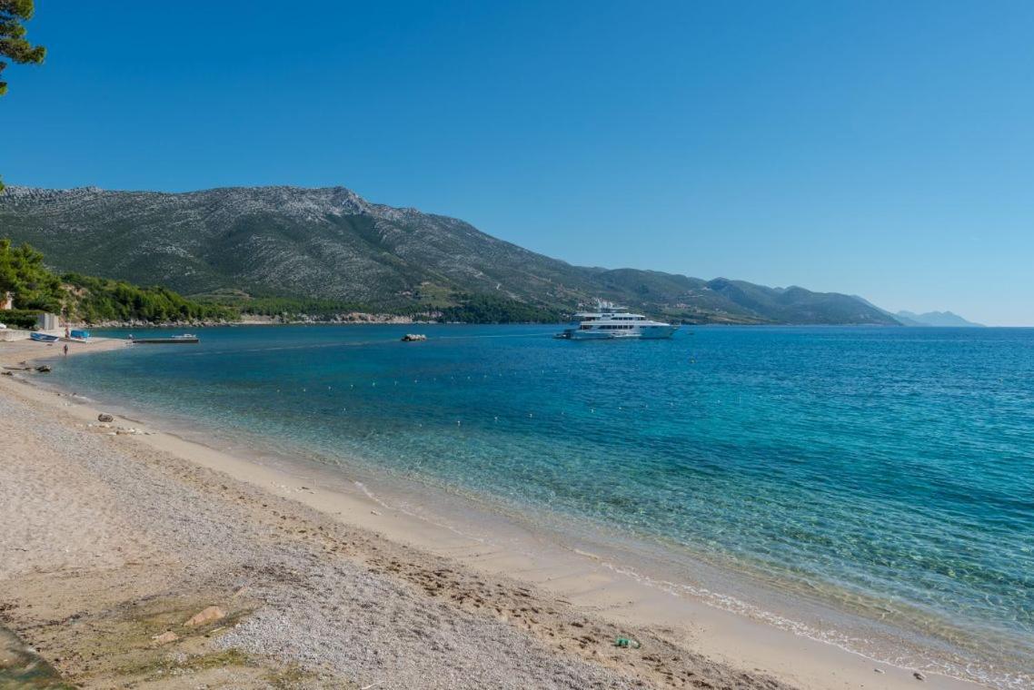 Luxury Beachfront Villa Mare With Private Pool At The Beach Orebic - Peljesac Extérieur photo